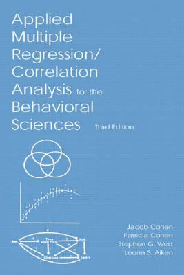 9780805822236 Applied Multiple RegressionCorrelation Analysis for the Behavioral Sciences Third Edition