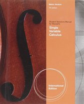 9780840053008 Aise Metric Ed Ssm Single Variable Calculus