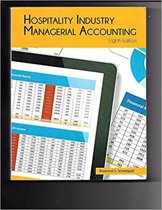 9780866124973 Hospitality Industry Managerial Accounting