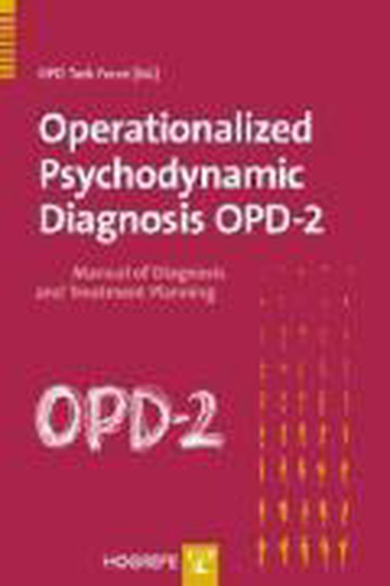 9780889373532 Operationalized Psychodynamic Diagnosis Opd2