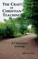 9780932914460 The Craft of Christian Teaching