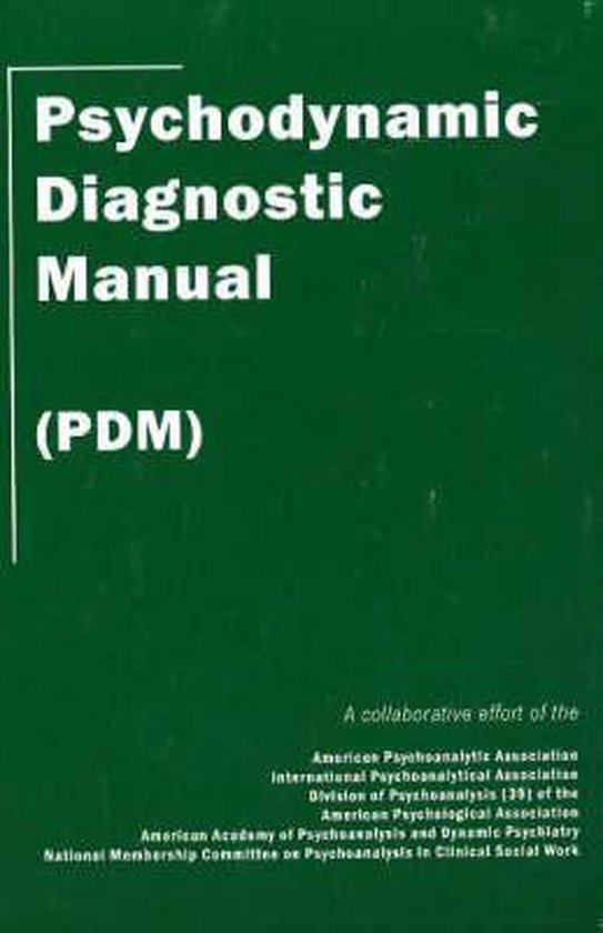 9780976775829 Psychodynamic Diagnostic Manual