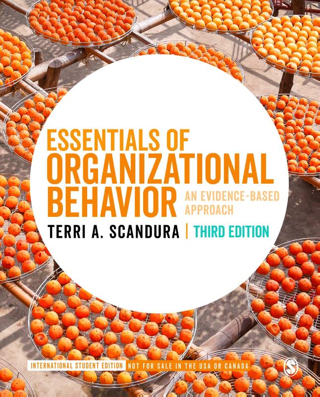 9781071840979 Essentials of Organizational Behavior  International Student Edition