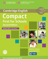 9781107415607 Compact First for Schools Students Book with Answers with CDROM