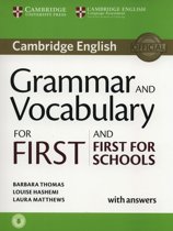 9781107481060 Grammar and Vocabulary for First and First for Schools Book with Answers and Audio