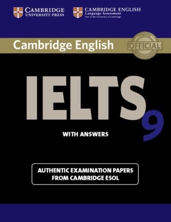 9781107615502 Cambridge IELTS 9 Students Book with Answers