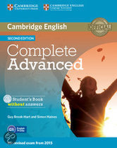 9781107631069 Complete Advanced Students Book without Answers with CDROM
