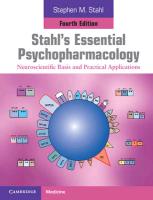 Stahl's Essential Psychopharmacology