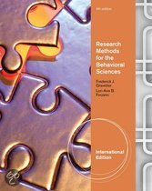 9781111342265 Research Methods For The Behavioral Sciences