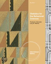 9781111839550 Statistics For The Behavioral Sciences
