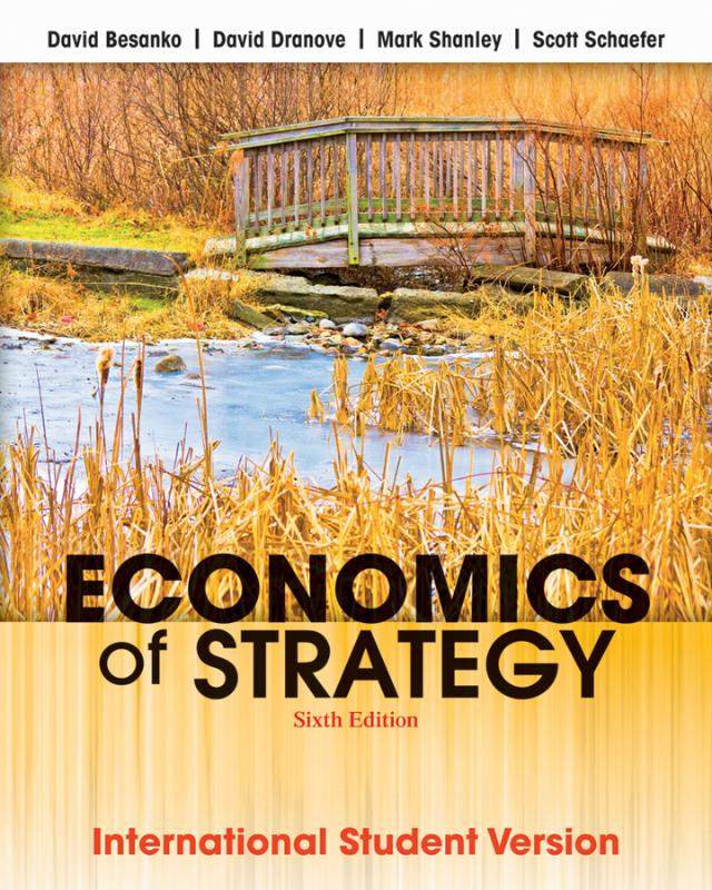 9781118319185 Economics Of Strategy