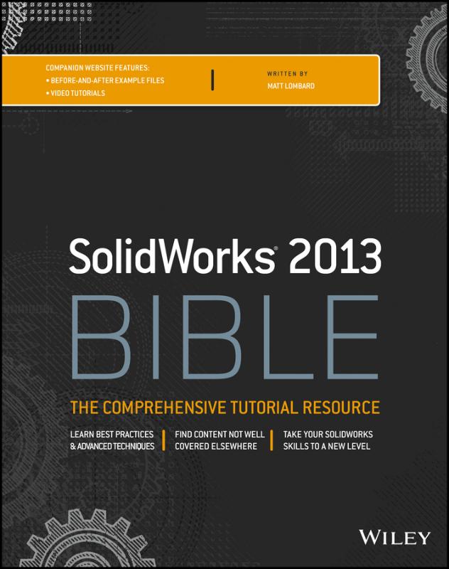 9781118508404 Solidworks 2013 Bible