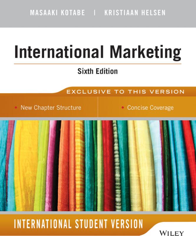 9781118830284 International Marketing International Student Version