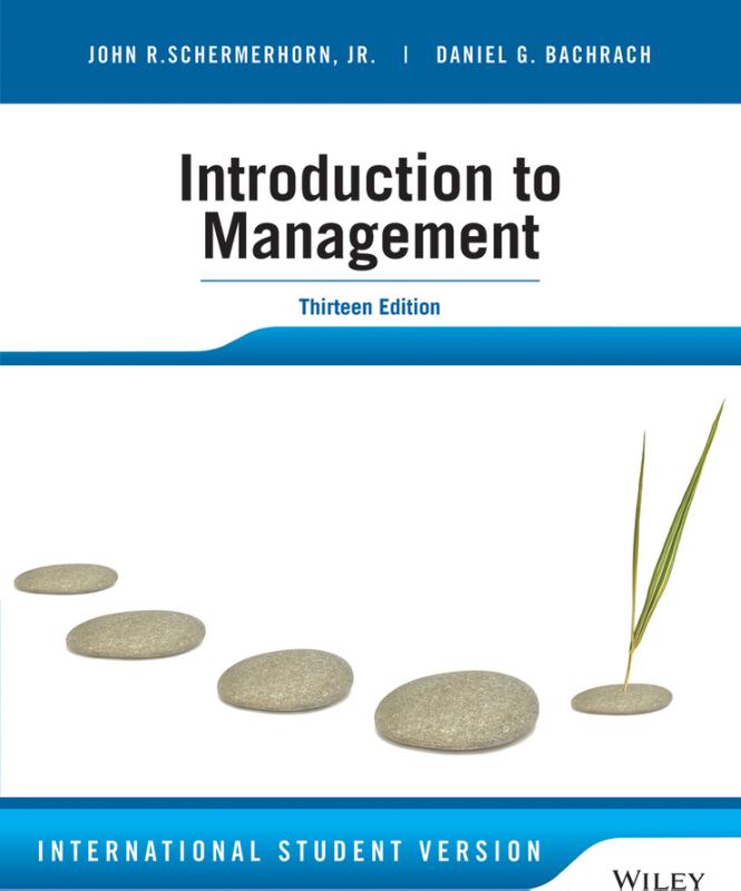 9781118951187 Introduction to Management