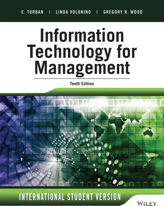 9781118961261 Information Technology for Management