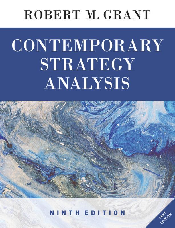 9781119120834 Contemporary Strategy Analysis