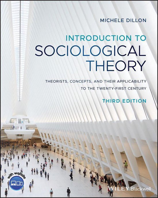 9781119410898 Introduction to sociological theory