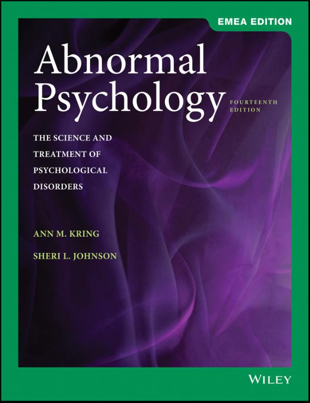 9781119586302 Abnormal Psychology