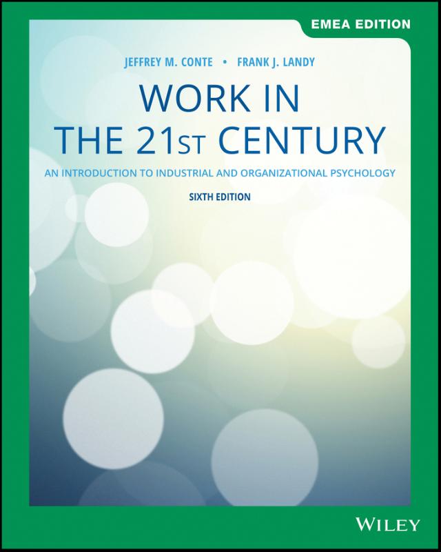9781119590262 Work in the 21st Century