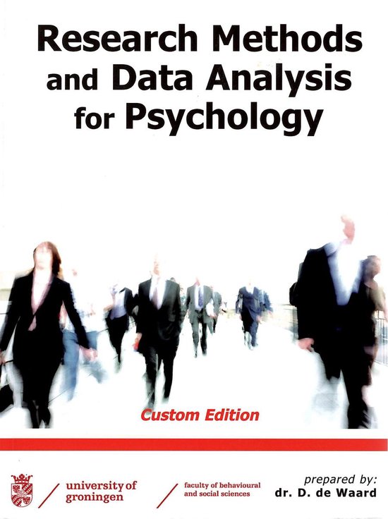 9781121180192 Research methods and data analysis for psychology