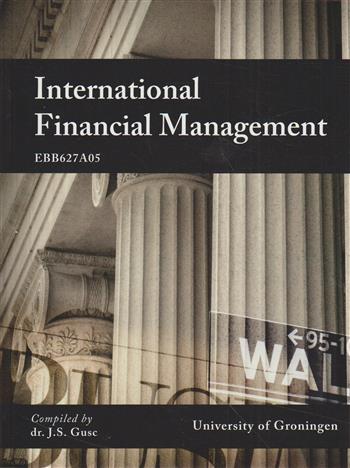 9781121859630 International Financial Management  Custom Reader for Groningen