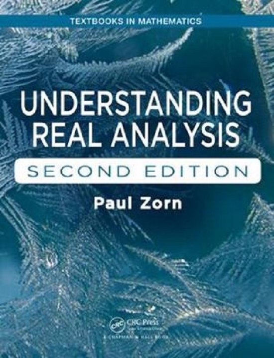 9781138033016 Understanding Real Analysis Second Edition