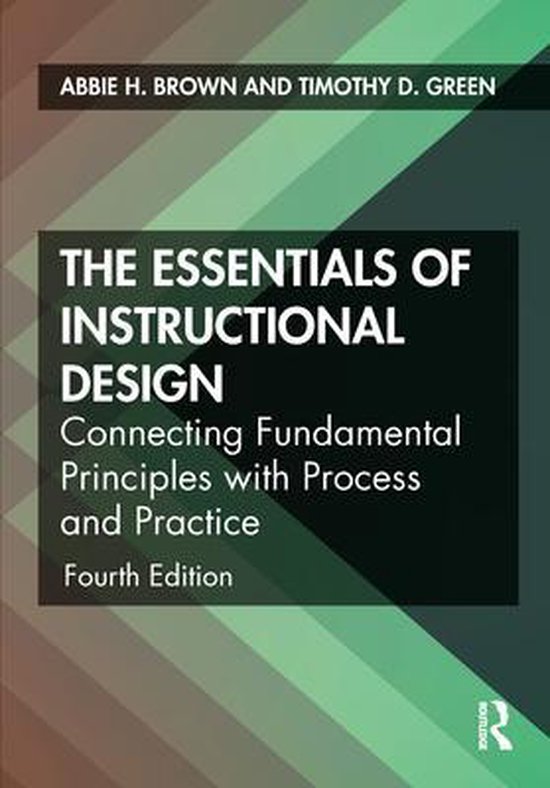 9781138342606 The Essentials of Instructional Design