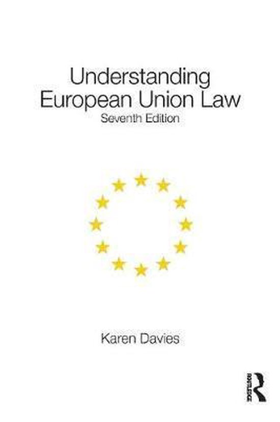 9781138541948 Understanding European Union Law