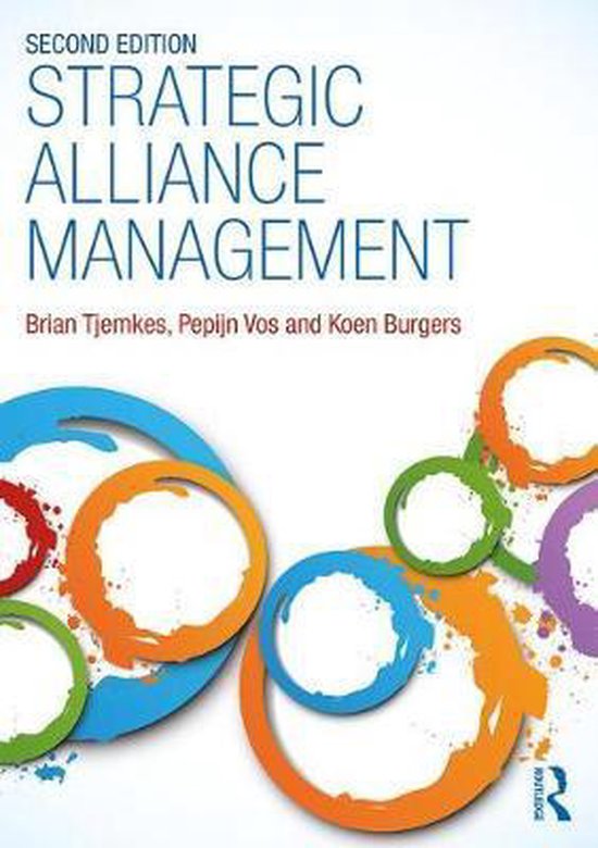 9781138684676 Strategic Alliance Management