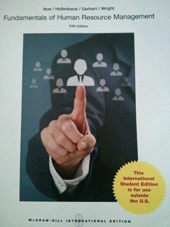 9781259071980 Fundamentals of Human Resource Management