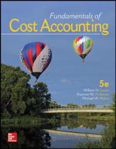 9781259921285 Fundamentals of Cost Accounting