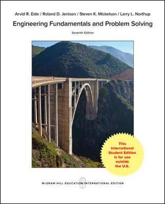 9781260083293 Engineering Fundamentals And Problem Solving