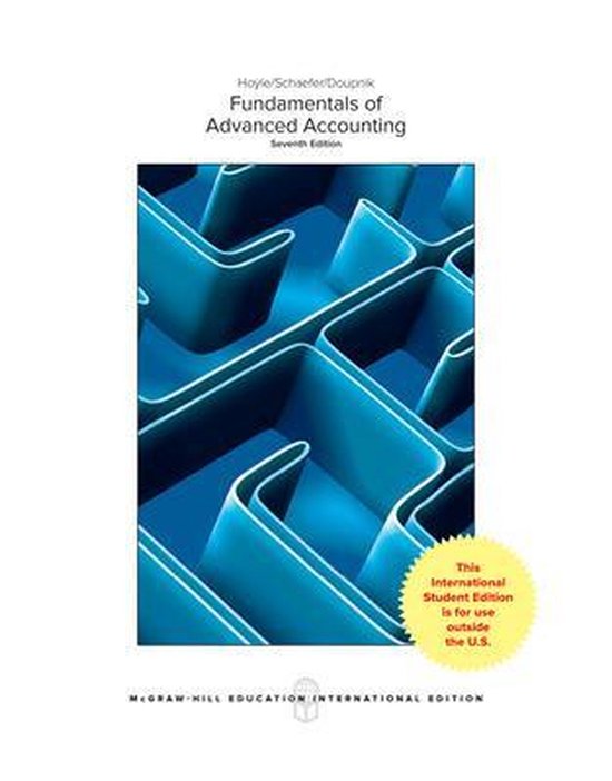 9781260083842 Fundamentals Of Advanced Accounting
