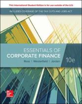 9781260565560 Essentials Of Corporate Finance