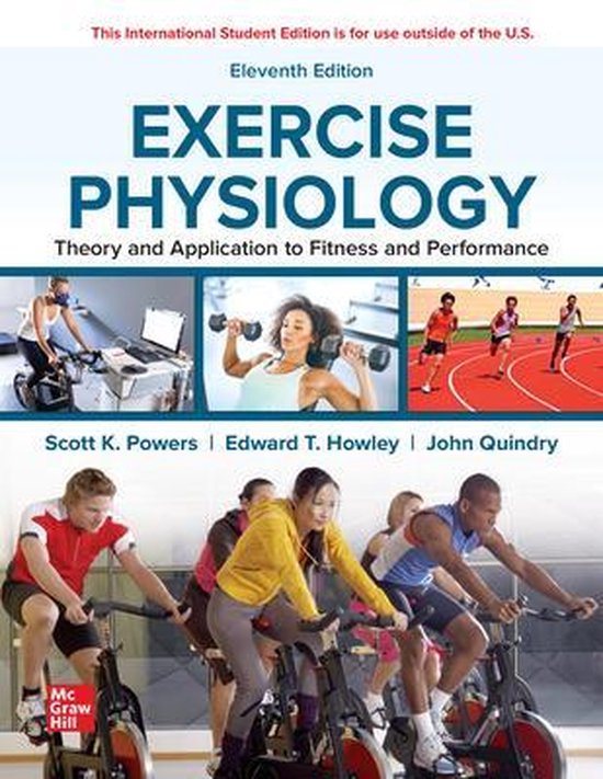 9781260570922 ISE Exercise Physiology Theory and Application to Fitness and Performance