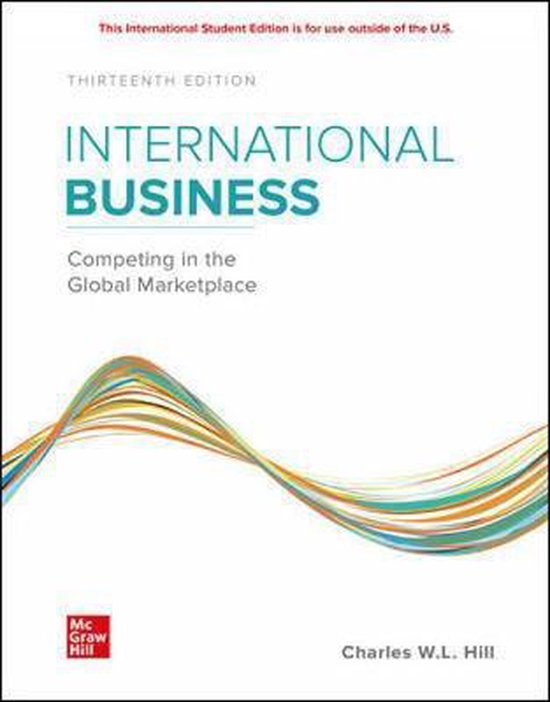 9781260575866 INTERNATIONAL BUSINESS COMPETING IN THE