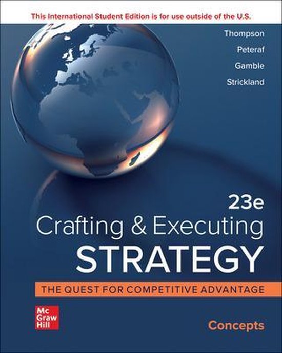 9781264370597 ISE Crafting and Executing Strategy Concepts