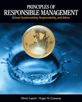 9781285080260 Principles Of Responsible Management