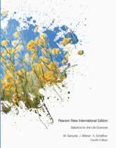 9781292023977 Statistics for the Life Sciences
