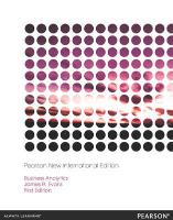 9781292039732 Business Analytics