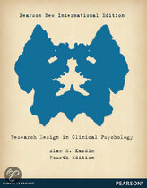 9781292042787 Research Design in Clinical Psychology Pearson  International Edition