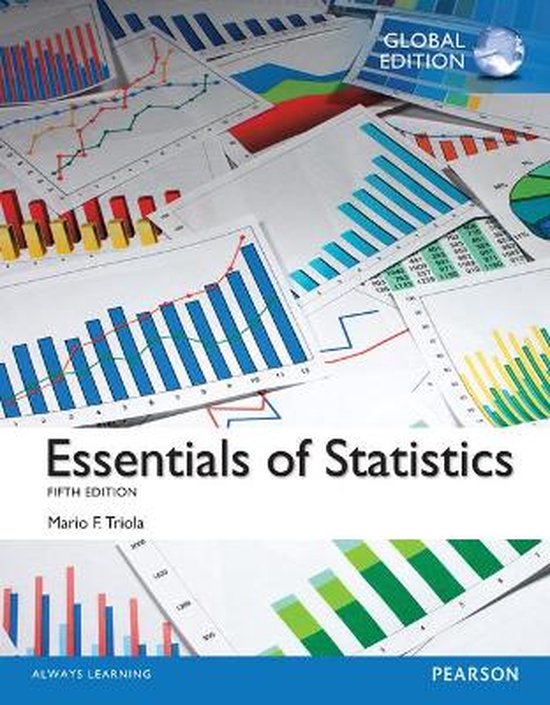 9781292058764 Essentials of Statistics Global Edition