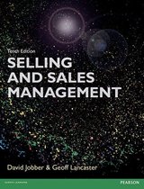 9781292078007 Selling and Sales Management