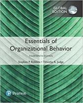 9781292221533 Essentials of Organizational Behavior plus Pearson MyLab Management with Pearson eText Global Edition