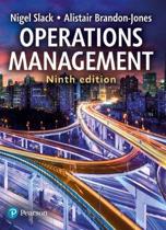 9781292254036 Operations Management 9th Edition with MyOMLab
