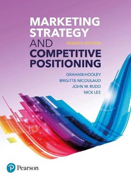 9781292276540 Marketing Strategy and Competitive Positioning 7th Edition
