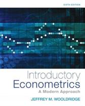 9781305270107 Introductory Econometrics