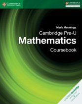9781316635759 Cambridge PreU Mathematics Coursebook