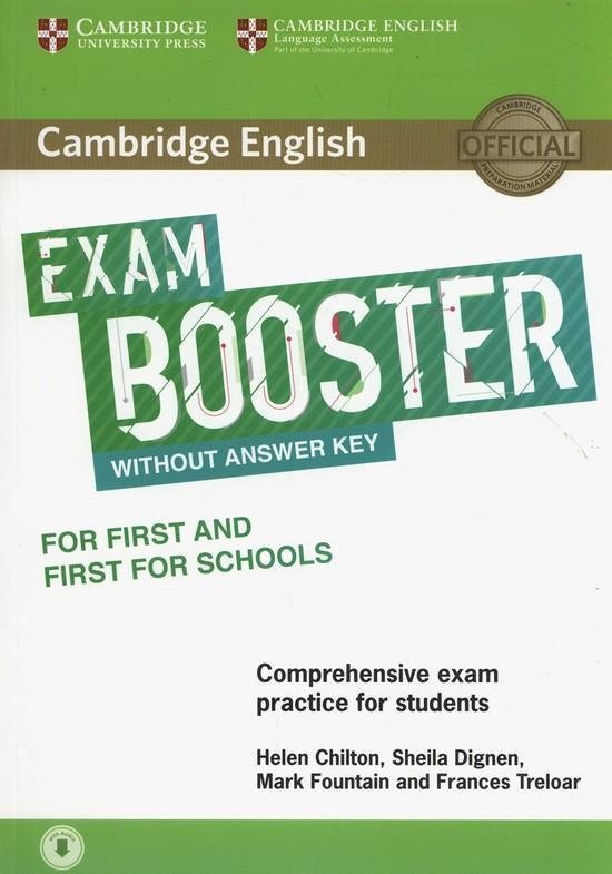 9781316641750 Cambridge English Exam Booster for First and First for Schools Without Answer Key with Audio