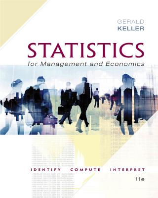 9781337093453 Statistics for Management and Economics  XLSTAT Bindin